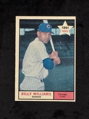 1961 Topps Baseball # 141 Billy Williams (RC) (Chicago Cubs) Foto 1 de 4