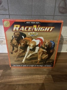 NEW & Sealed Host Your Own Race Night DVD game - Dog Track Racing DVD Game  - Picture 1 of 6