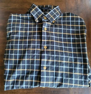 Calder Carmel Limited Edition Navy Plaid Button Down M - Bild 1 von 11