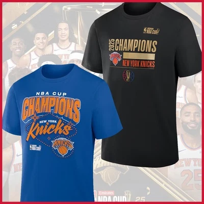 GILDAN HOT - New York Knicks 2025 Basketball Cup Champions One Side FREESHIP For Fans