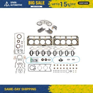 Full Gasket Set Bearings Rings Fit 01-03 Chevrolet Cadillac Hummer GMC 6.0 - Bild 1 von 12