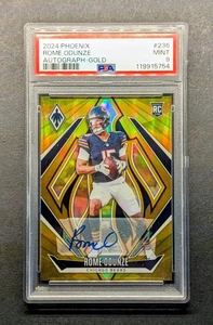 ROME ODUNZE Rookie Auto 2024 Phoenix Gold Prizm PSA 9 Mint SSP /10 RC - Picture 1 of 7