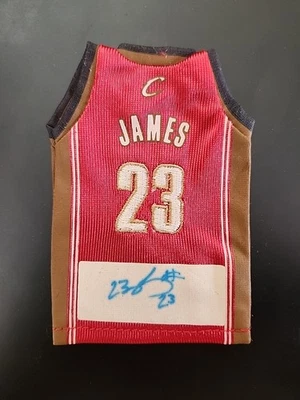 2007-08 Upper Deck LeBron James Mini Jersey Autograph Signed Auto Cavaliers  - Image 1 of 4