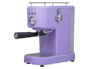 Bergner Espresso Maschine Kaffeemaschine Espressozubereiter Lavender *B-Ware - Bild 1 von 6