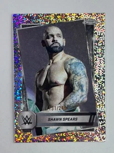 2025 Topps Chrome WWE Shawn Spears Speckle Refractor 131/249 Parallel #30 - Picture 1 of 10