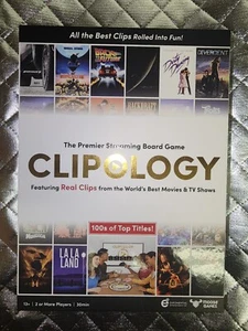 Clipology Nuovo Premier Streaming Gioco da Tavolo Party Film TV Trivia - Foto 1 di 2