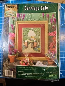 Janlyn PUERTA DE CARRO (03-162K) Kit Punto de Cruz - NUEVO Y PRECINTADO. 1996 - Imagen 1 de 8