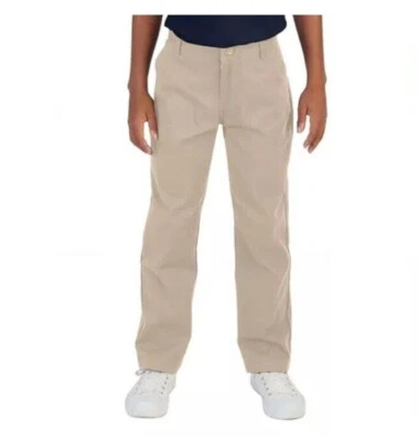Pantalón French Toast Jóvenes Niños Calce Recto Uniformes Escolares, Beige Talla 16 Foto 1 de 2