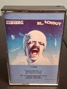 Scorpions Blackout Cassette (PolyGram/Mercury C114568) - Picture 1 of 14