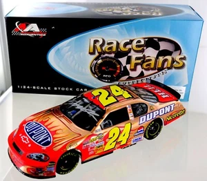 Jeff Gordon #24 DuPont Talladega Win 2007, Monte Carlo SS Farbe Chrome. Signiert - Bild 1 von 1