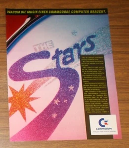 Seltene Werbung COMMODORE Warum die Musik einen Commodore Computer braucht 1984 - Bild 1 von 1