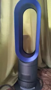 100v Dyson AM04 Blue Hot & Cool Heater Table Fan w/Remote Control - Picture 1 of 4