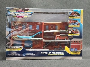 Micro Machines Fire & Rescue Expanding Playset - Picture 1 of 5