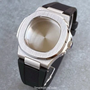 Sapphire Watch Case for Nautilus Model NH35 NH36 NH38 NH70/71/72 Waterproof 40mm - Picture 1 of 5