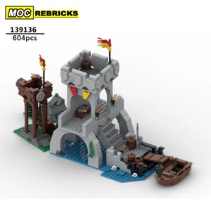 Medieval Castle Bridge Expansion Building Blocks Set for 10305 MOC Bricks Toys - Picture 1 of 6