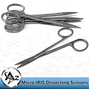 Medical Surgical Operating IRIS Dissecting Straight Scissors 4.5" Sharp/Sharp - Picture 1 of 9