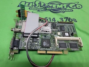 ATI AIW AGP 8MB 100-706049 1024460101 with daughter board & Front Panel - Picture 1 of 4