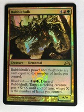 Mtg Magic the Gathering Gatecrash Rubblehulk FOIL