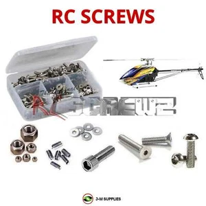 RCScrewZ Stainless Screw Kit alg017 for Align T-REX 700E DFC RC Helicopter | SET - Picture 1 of 15