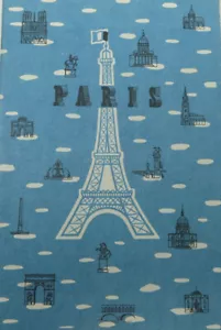 Vintage Paris Metro City Map Guide 1954 Folded Foreign Europe - FREESHIP - Picture 1 of 5