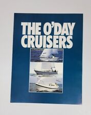  1980s The O'day Cruisers Vintage Brochure  - Oday 22 23 25