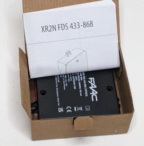 Receptor de puerta automático FAAC XR2N FDS 433-868 (787023) - Imagen 1 de 3