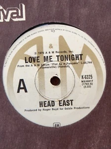 Head East "Love Me Tonight" 1976 A&M Oz 7" 45rpm - Picture 1 of 2