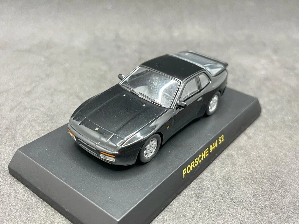 Coche modelo diecast negro Kyosho 1/64 Porsche collection2 944 S2 13D1 Foto 1 de 4
