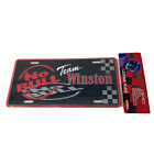 Vintage RACING CHAMPIONS 1998 Aluminum NASCAR NO BULL Team Winston License Plate