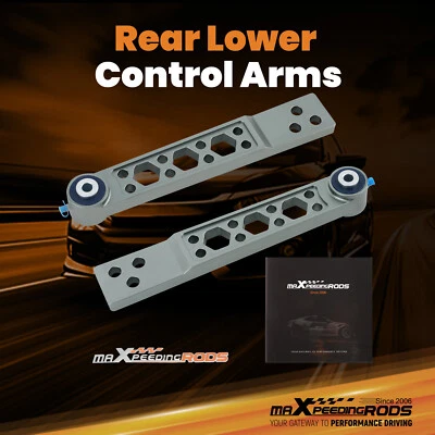 MaXpeedingrods Rear Lower Control Arm Kit Aluminum For 2002-2006 Acura RSX (DC5) - Image 1 of 4