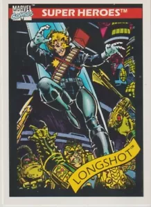 LONGSHOT: 1990 MARVEL UNIVERSE # 45 - Picture 1 of 2