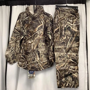 Frogg Toggs Mens AS1310-56 Raglan Sleeve Elastic West Sport Rain Suit Sz Medium - Picture 1 of 9