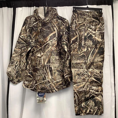 Frogg Toggs Mens AS1310-56 Raglan Sleeve Elastic West Sport Rain Suit Sz Medium - Image 1 of 4