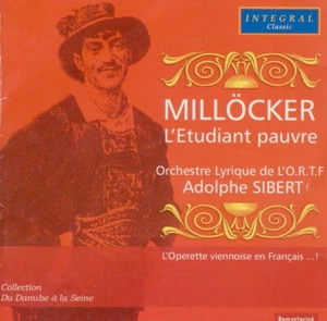 MILLOCKER l'étudiant pauvre ORTF ADOLPHE SIBERT - Imagen 1 de 2