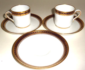 Vintage Spode Demitasse Cup and Saucer Set - Copeland Majestic - R-436 (5 pcs) - Picture 1 of 8