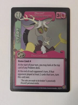 Discord (Bending the Rules) MTG Absolute Discord Fixed Foil LP x1 - MLP Card - Image 1 of 3