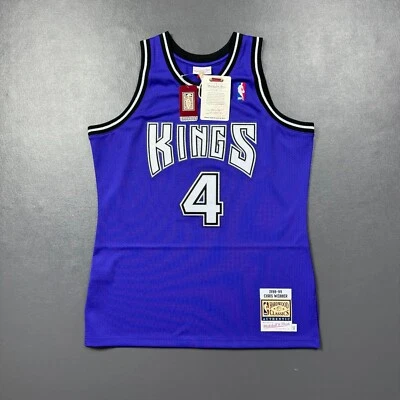 Camiseta deportiva 100 % auténtica Chris Webber Mitchell & Ness 98 99 Kings talla 44 L para hombre Foto 1 de 4