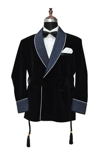 Special Gift For Him Smoking Jackets Party Wear Wedding Coats - Picture 1 of 4