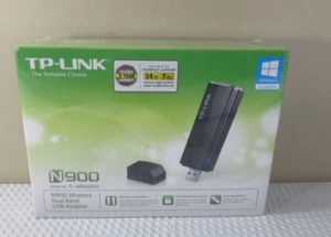 NEW- TP-Link N900 Wireless Dual Band USD Adapter Windows 8 Compatible - Picture 1 of 2