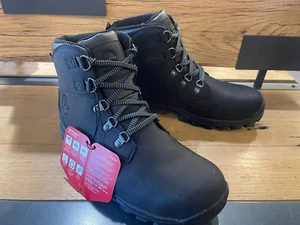 Timberland Men's Chillberg Mid Lace Waterproof Jet Black 1A6724-015 ALL SIZES - Picture 1 of 11