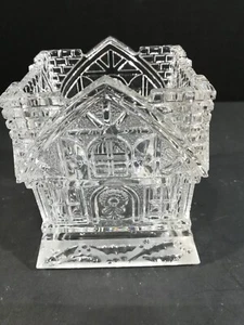 Portacandele votivo chiesa cristallo Gorham ottime condizioni - Foto 1 di 8