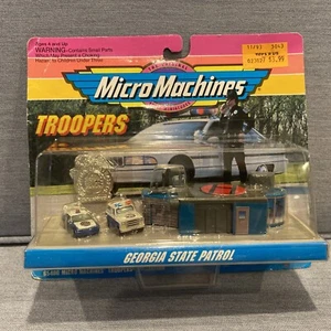 Vintage 1992 Micro Machines Troopers #7 Georgia State Patrol HQ & Jail - Bild 1 von 12