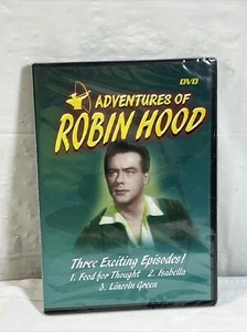 The Adventures of Robin Hood (NEW SEALED DVD) 3 Episodes, Richard Greene - Bild 1 von 6