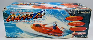 Vtg RADIO SHACK R/C Radio Contrlled GAMMA RAY Supercharged Racing BOAT Parts - Picture 1 of 10