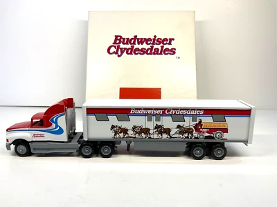 Budweiser Clydesdales Eight Horse Hitch 1995 Winross 1/64 Scale Truck - Image 1 of 4