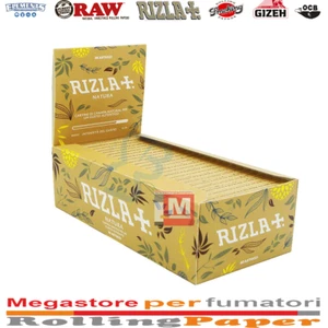 Cartine Rizla Natura Corte Regular – Canapa Bio, 50 Libretti Ecologici - Photo 1 sur 1