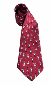 Alynn Neckwear Tie Football Referee Signals Red - Picture 1 of 5