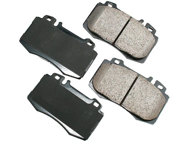 Juego de pastillas de freno delanteras Akebono 54QR76G para Mercedes SLK55 AMG 2005-2010 5,5 L V8 Foto 1 de 1