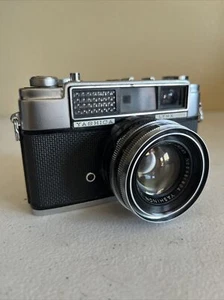 Yashica LYNX-1000 45mm f/1.8 Rangefinder 35mm Film Camera TESTED! - Picture 1 of 13