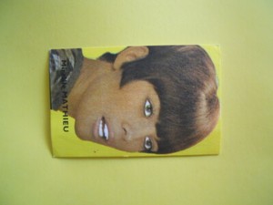 1969 CARD ALBUM 2 VICTORIA VEDETTEN PARADE MIREILLE MATHIEU #201 [AF3]449